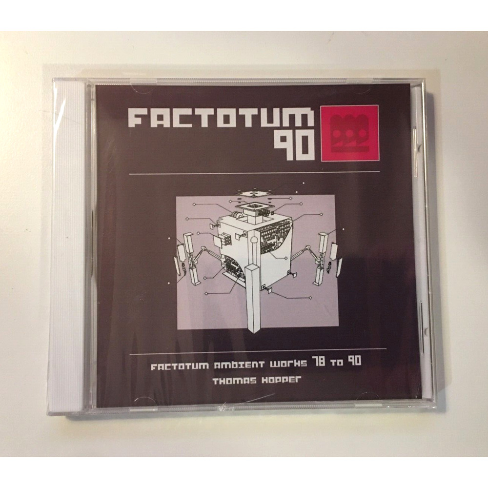 Factotum 90 CD Soundtrack Thomas Hopper - Limited Run Games - New Sealed